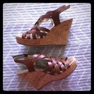 Guess Brown Wedge